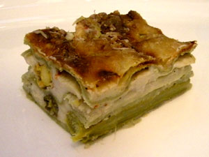 .. spargellasagne