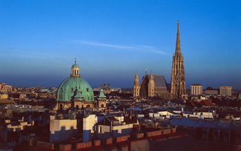 .. wiener innenstadt mit stephansdom