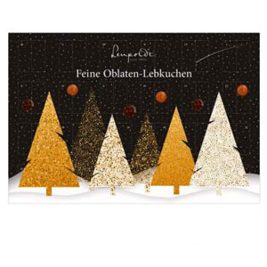 .. leupoldt feine oblaten-lebkuchen adventskalender