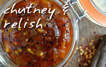 .. chutney & relish