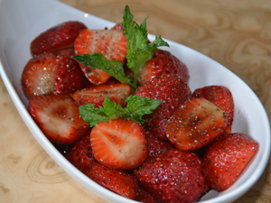 .. balsamico erdbeeren