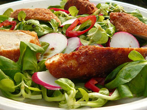 .. backhendlsalat