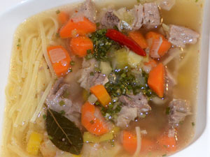 .. altwiener rindsuppe